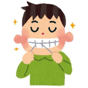 歯ブラシとフロスどっちが先？